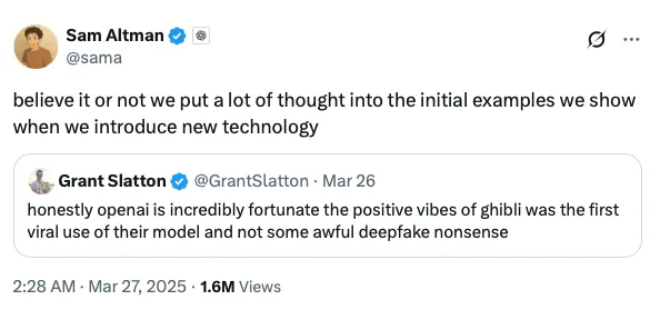 Sam Altman in Ghibli style